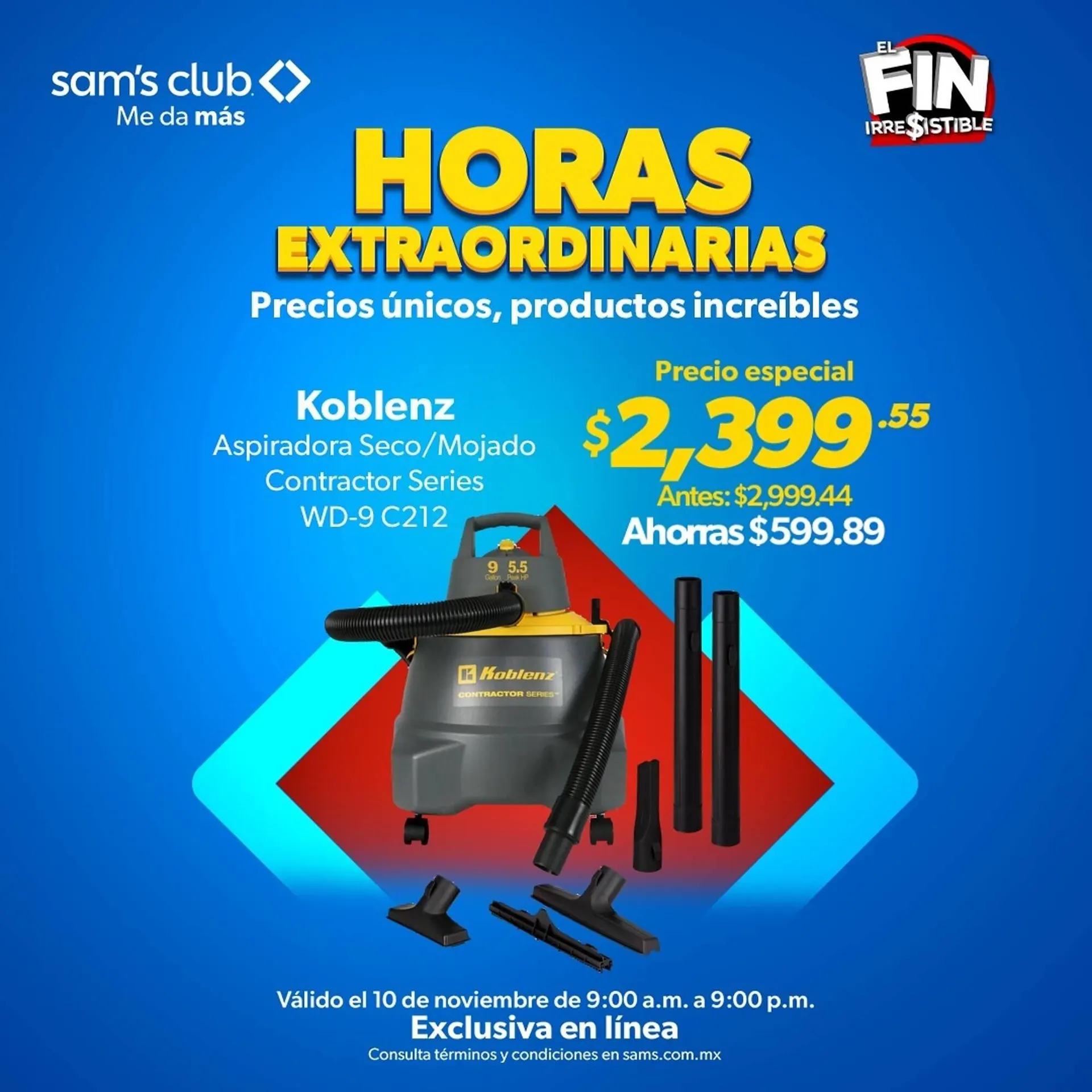 Catálogo de Catálogo Sam's Club 10 de noviembre al 10 de noviembre 2025 - Pagina 1