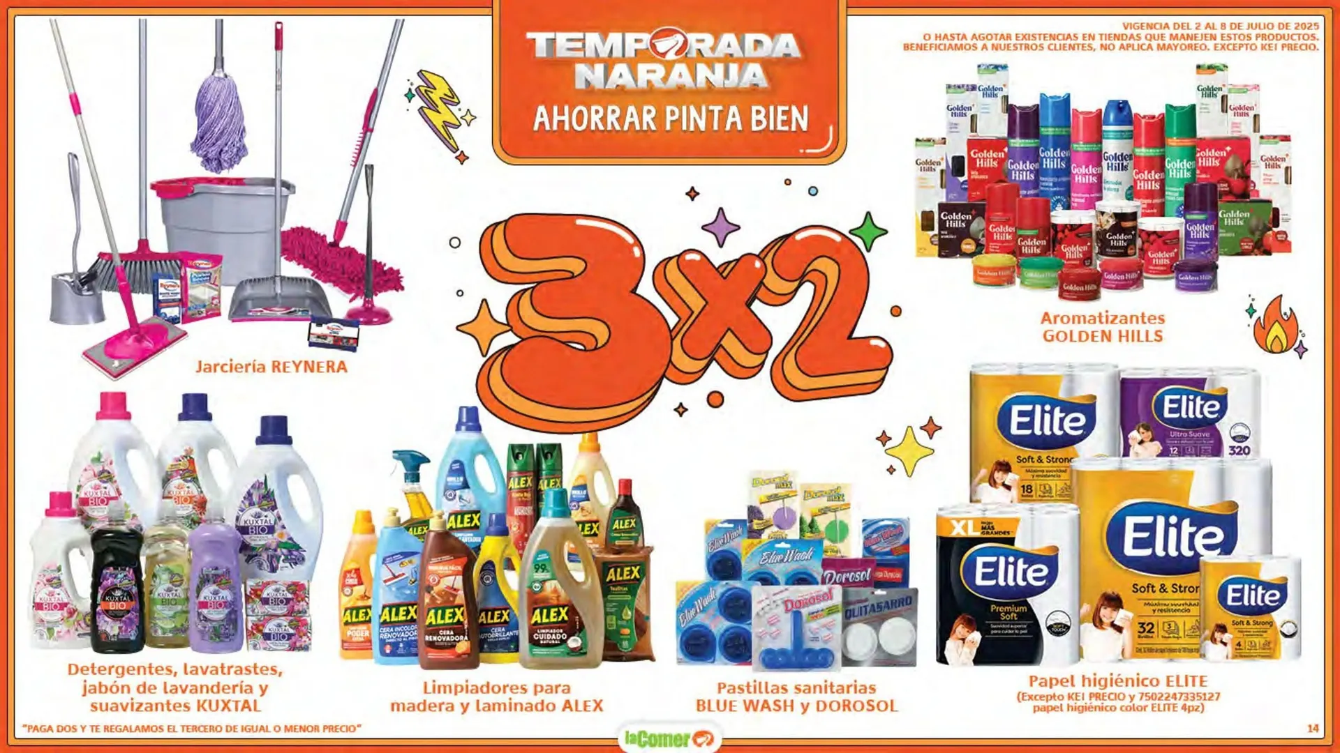 Catálogo de Catálogo La Comer 2 de julio al 8 de julio 2025 - Pagina 14