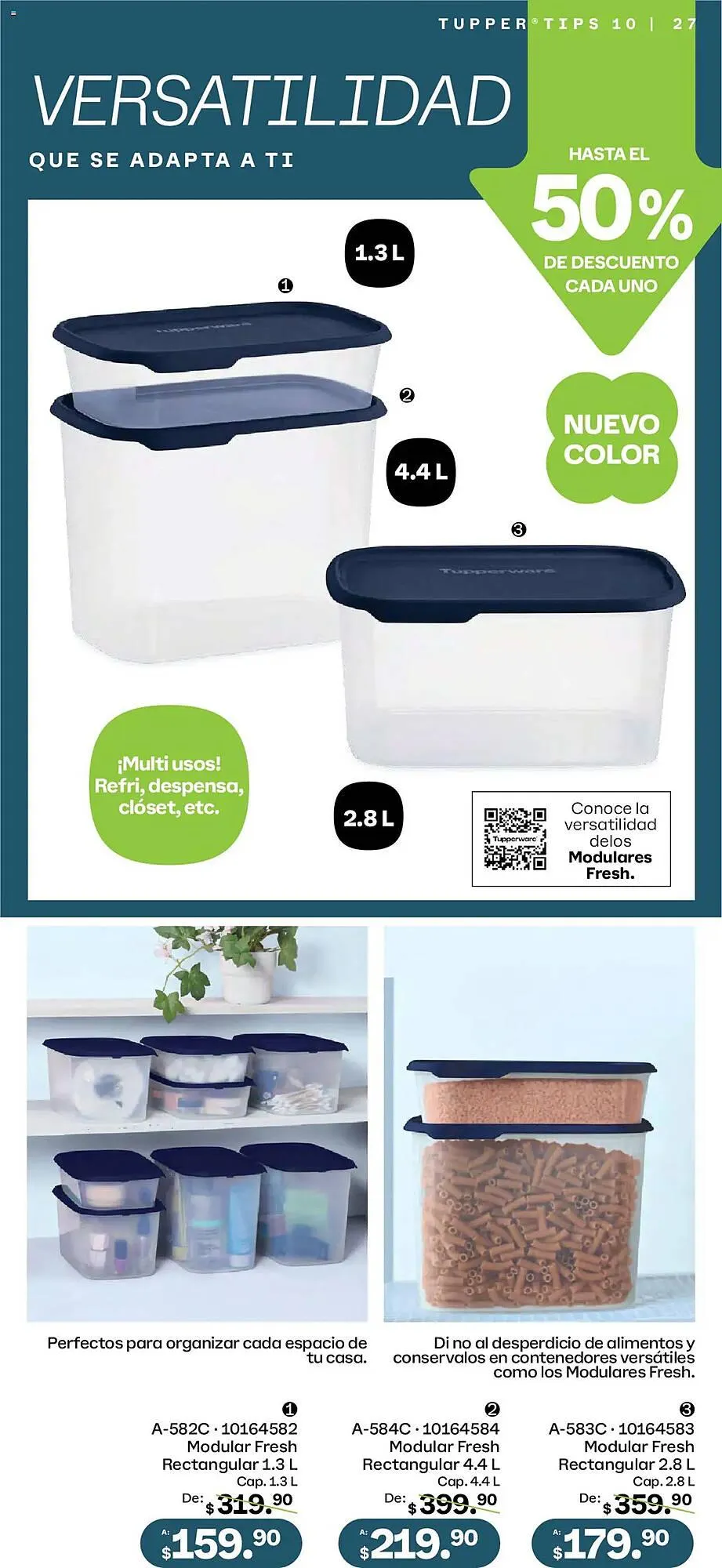 Catálogo de Catálogo Tupperware 8 de septiembre al 6 de octubre 2025 - Pagina 27