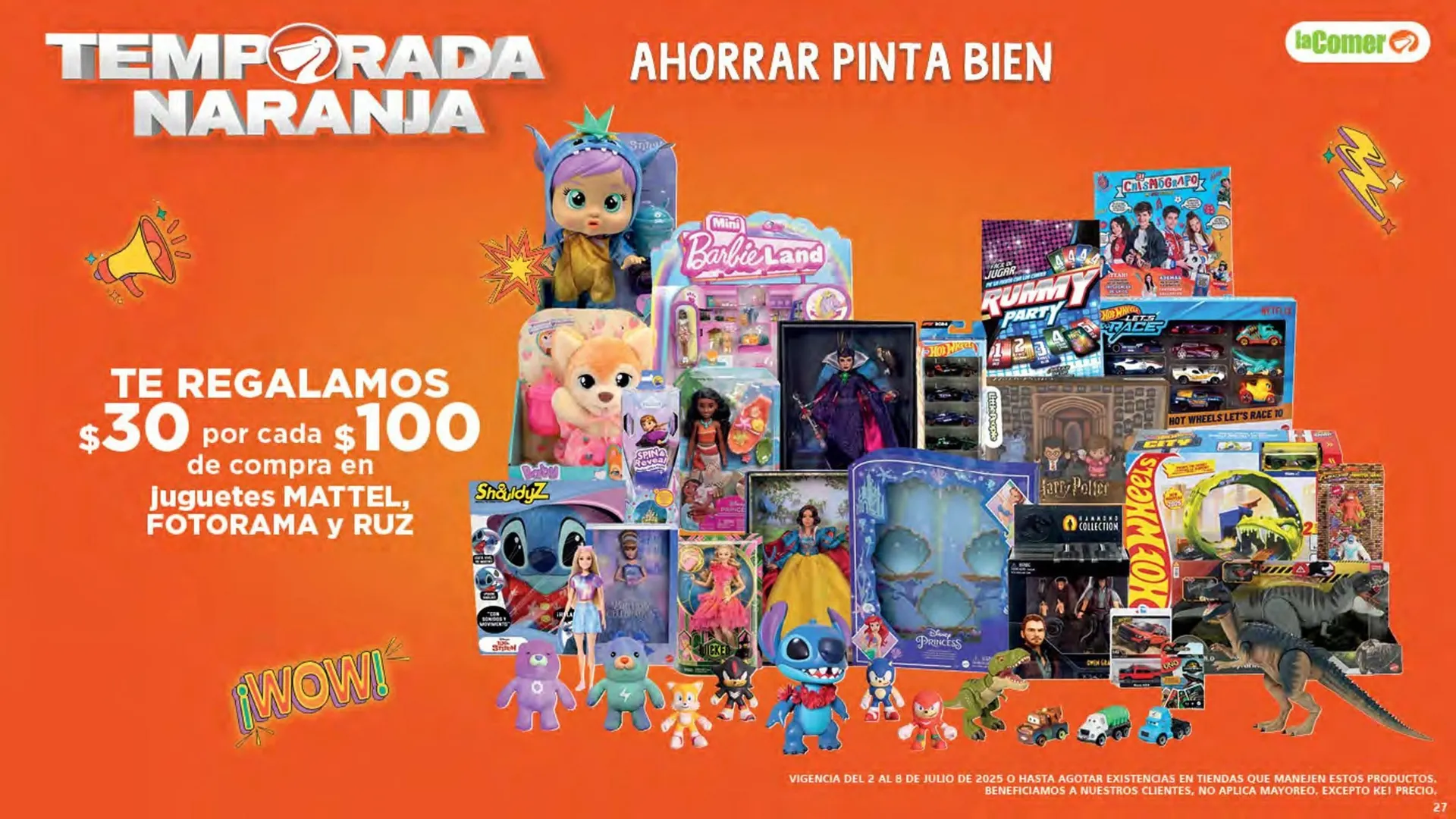 Catálogo de Catálogo La Comer 2 de julio al 8 de julio 2025 - Pagina 27