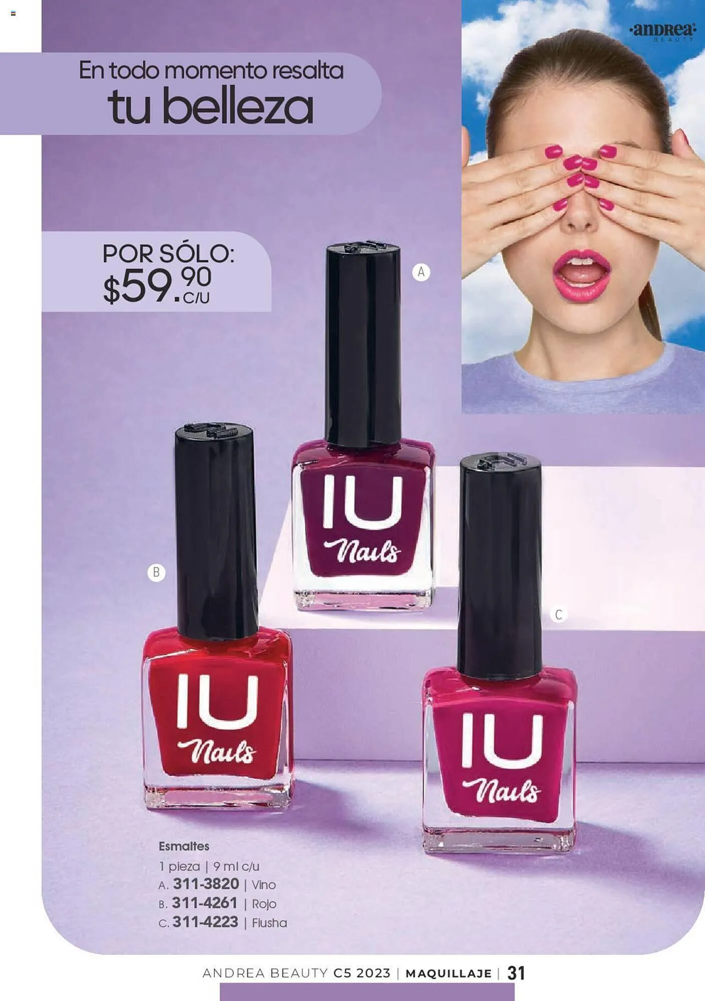 Catálogo de Catálogo Andrea 16 de julio al 2 de septiembre 2023 - Pagina 31