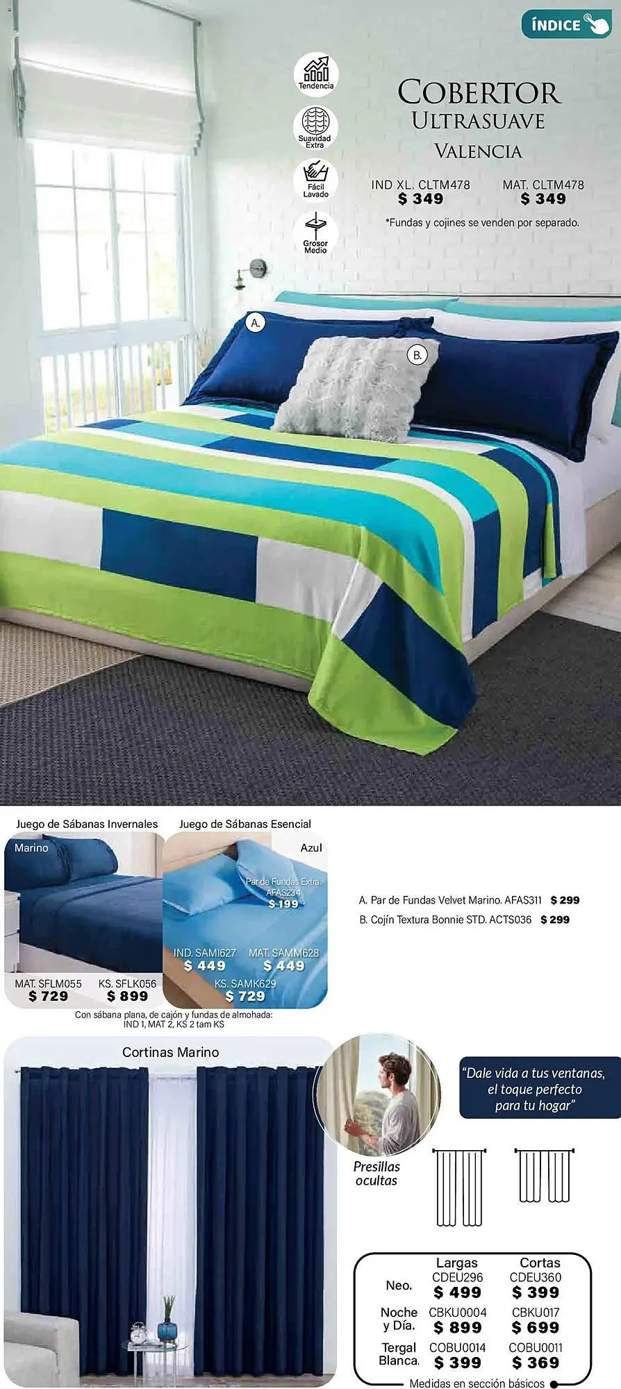 Catálogo de Catálogo Colchas Concord 1 de noviembre al 1 de febrero 2026 - Pagina 411