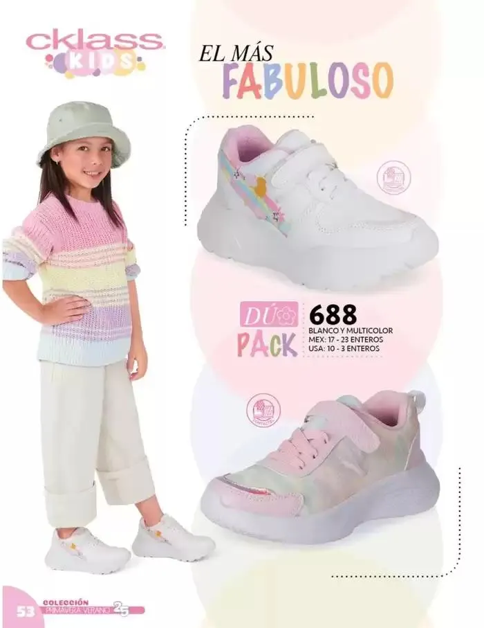 Catálogo de Catálogo Cklass Kids Niñas Primavera Verano 2025 México 8 de enero al 30 de junio 2025 - Pagina 50