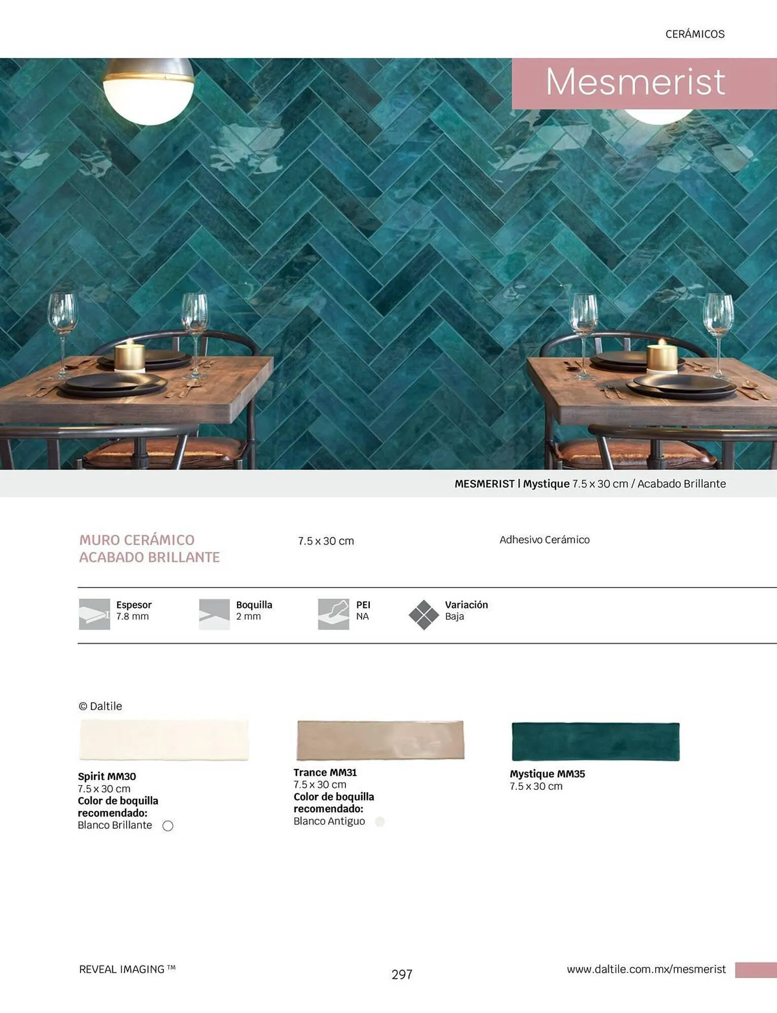 Catálogo de Catálogo Daltile 1 de enero al 31 de diciembre 2024 - Pagina 297