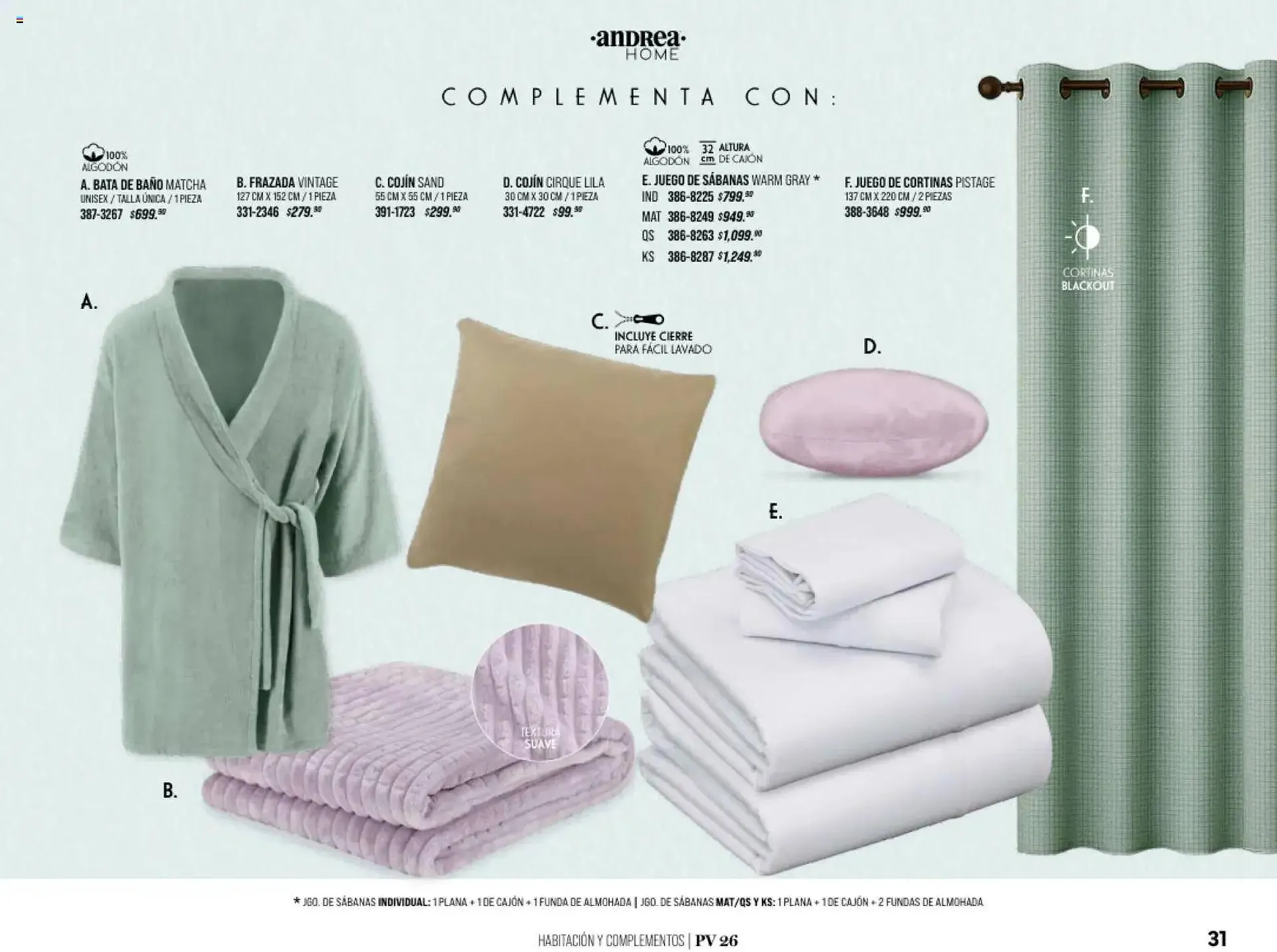 Catálogo de Catálogo Andrea 25 de enero al 23 de agosto 2026 - Pagina 31