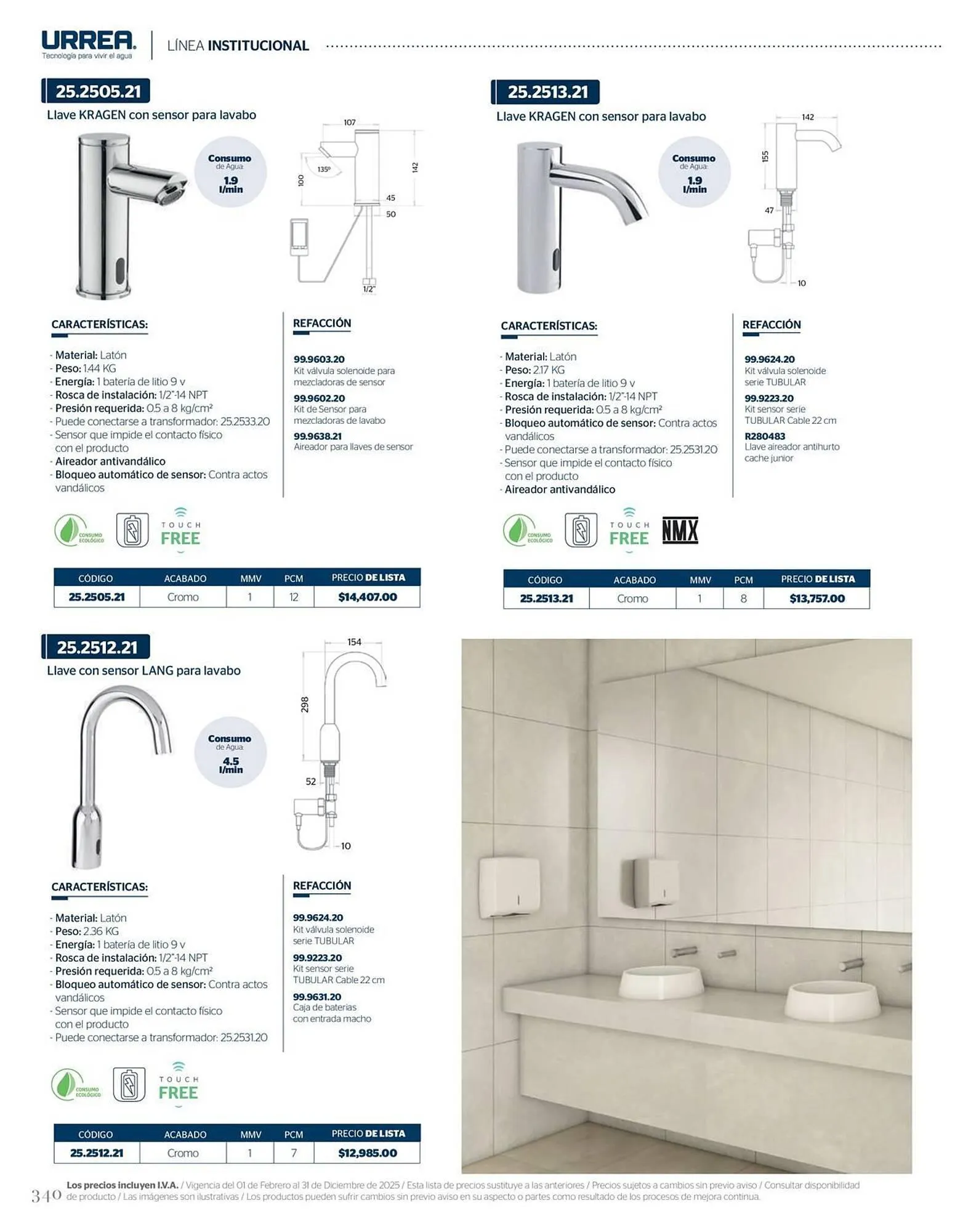 Catálogo de Catálogo Urrea 28 de febrero al 28 de febrero 2026 - Pagina 346