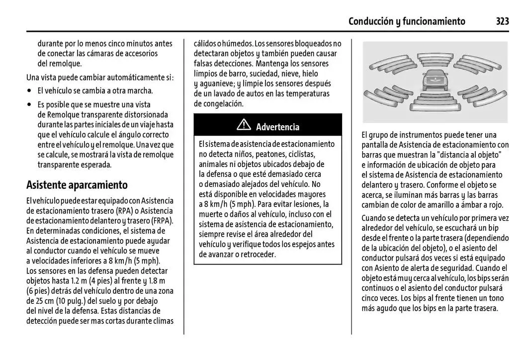 Catálogo de Cheyenne 2025 Manual del propietario 22 de enero al 31 de diciembre 2025 - Pagina 324