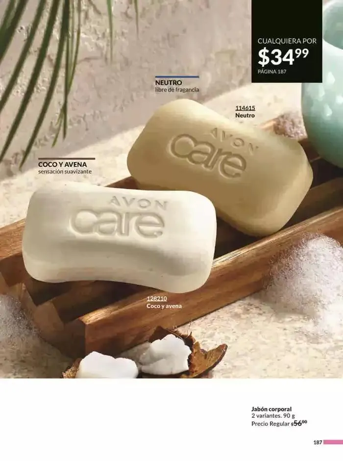 Catálogo de Avon COSMÉTICOS C3 3 de enero al 3 de febrero 2025 - Pagina 187
