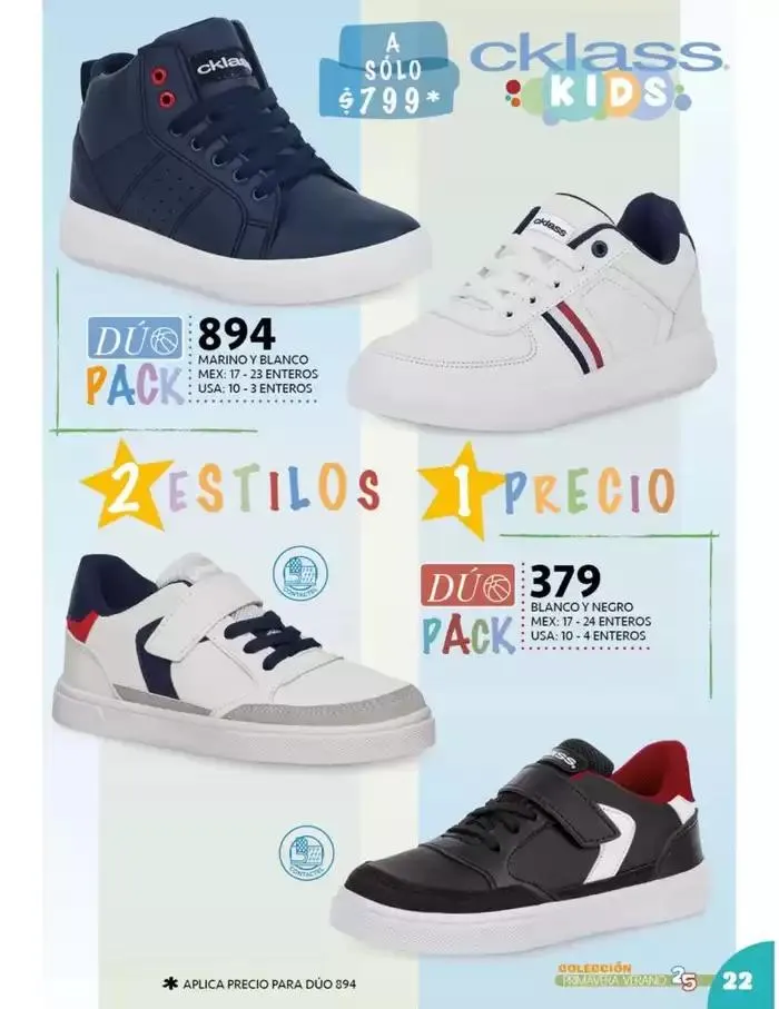 Catálogo de Catálogo Cklass Kids Niños Primavera Verano 2025 México 8 de enero al 30 de junio 2025 - Pagina 17