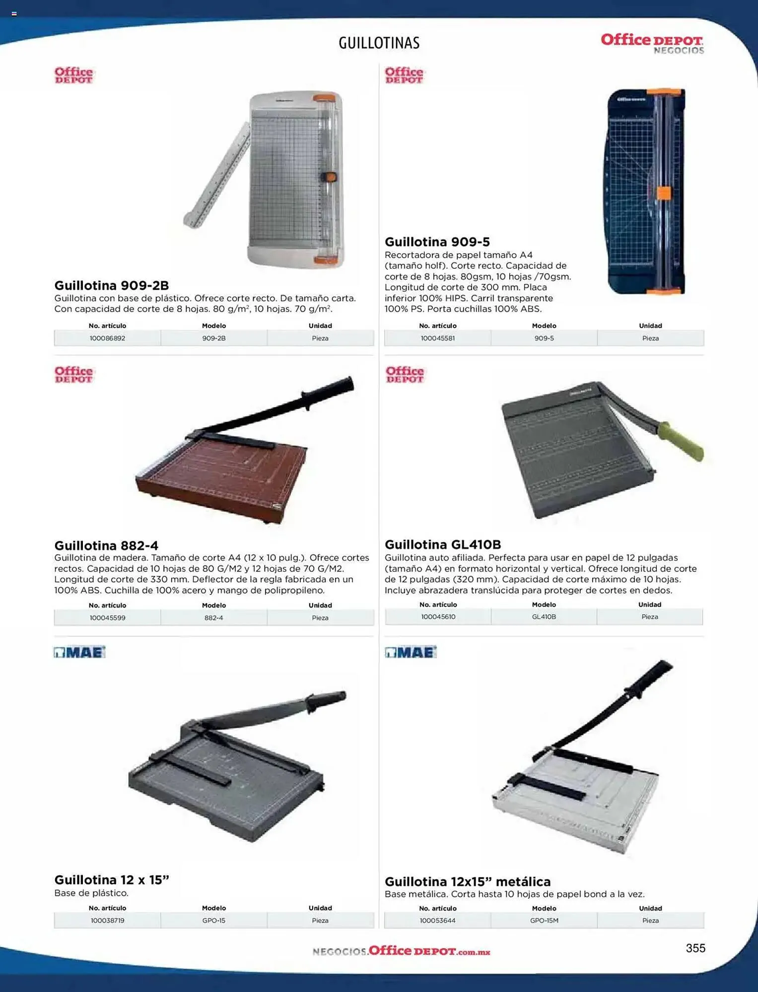 Catálogo de Catálogo Office Depot 9 de enero al 31 de diciembre 2025 - Pagina 761