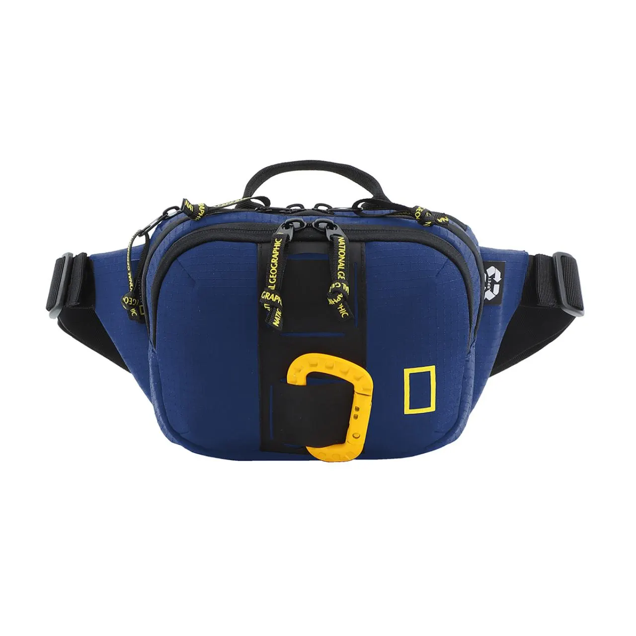 Cangurera NG EXPLORER III, 100% poliéster reciclado, 23x8.5x17cm, azul royal