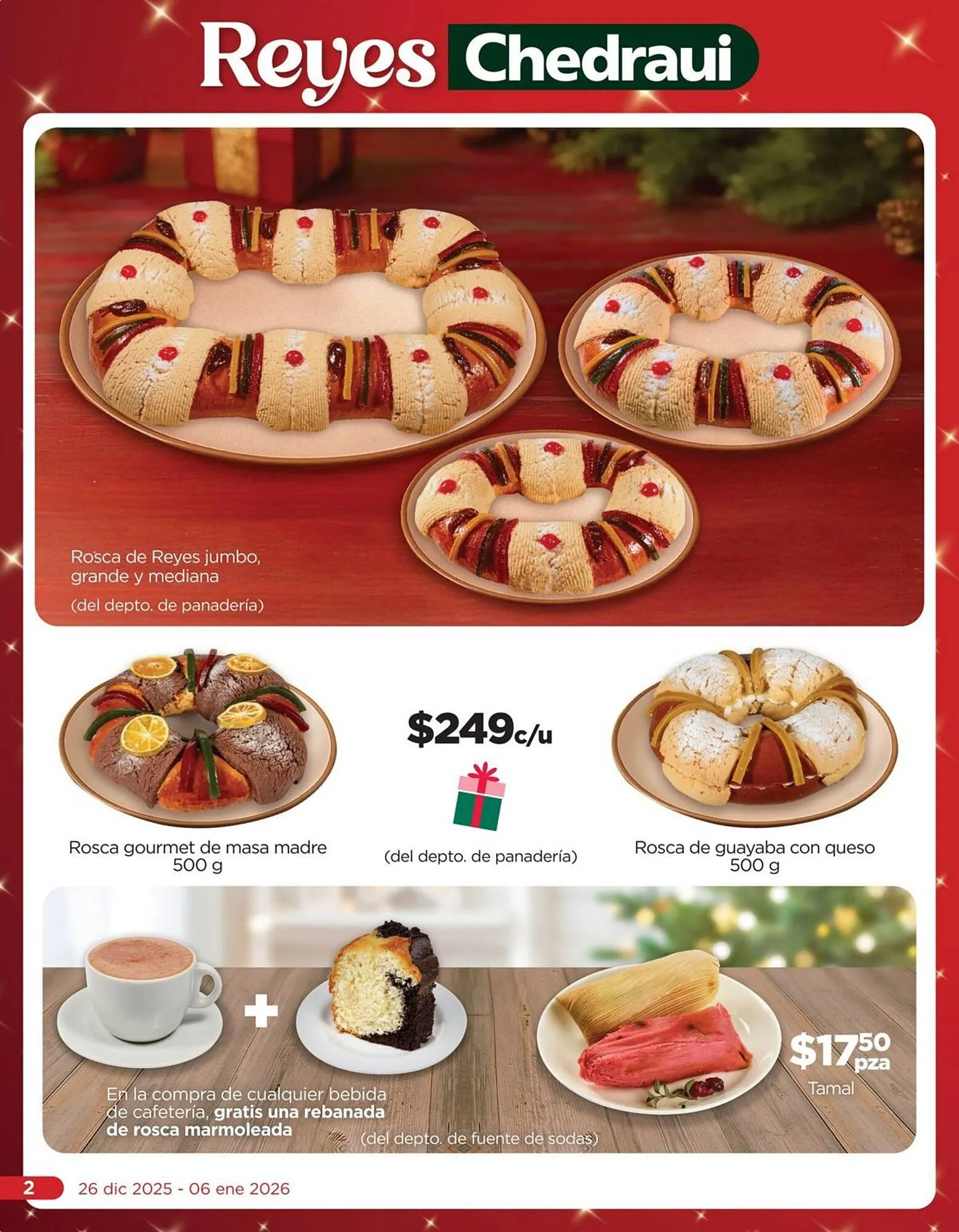 Catálogo de Folleto Chedraui 26 de diciembre al 6 de enero 2026 - Pagina 2