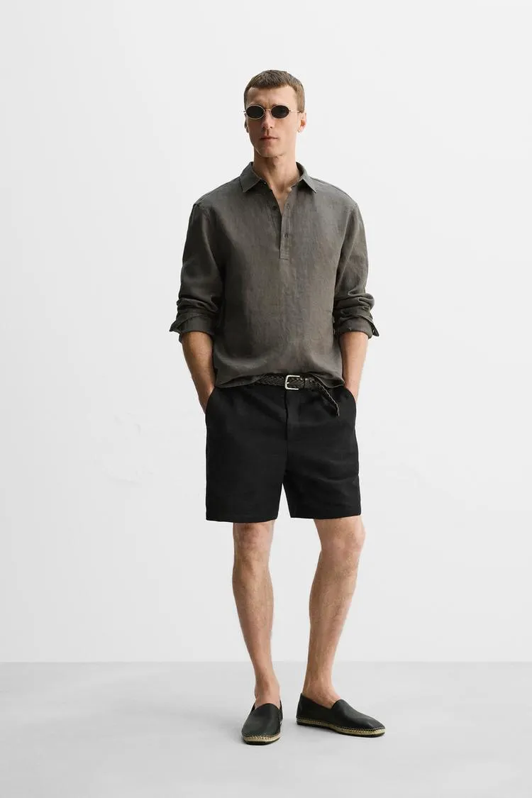 CAMISA POLO 100 % LINO LIMITED EDITION