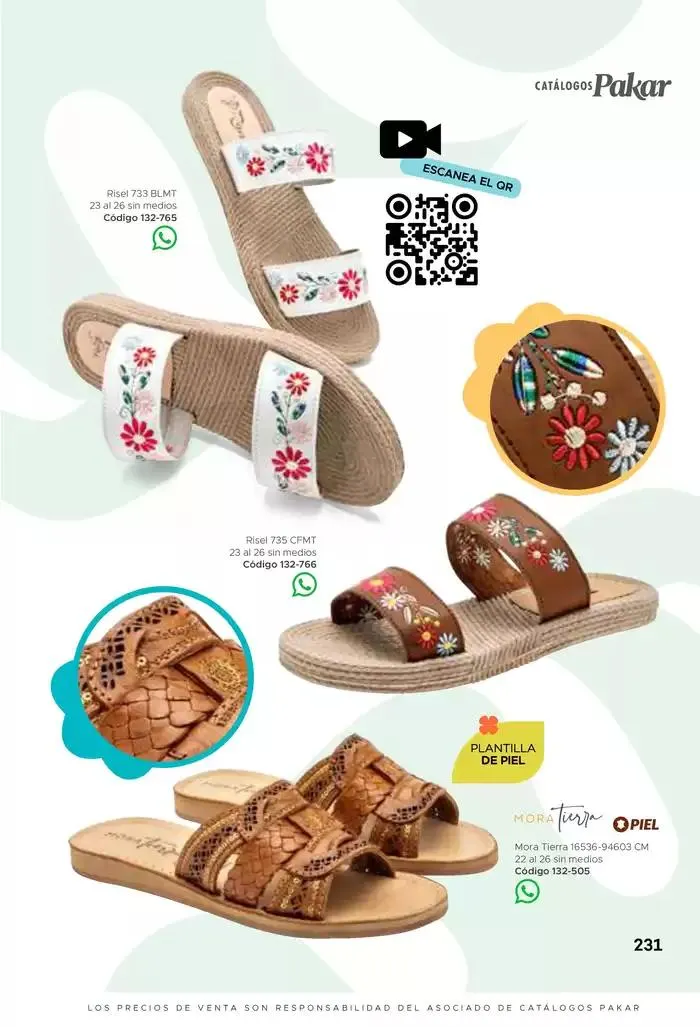 Catálogo de Pakar Sandalia 31 de enero al 31 de mayo 2025 - Pagina 231