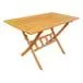 Mesa Plegable Madera Bristol 120 x 70 cm