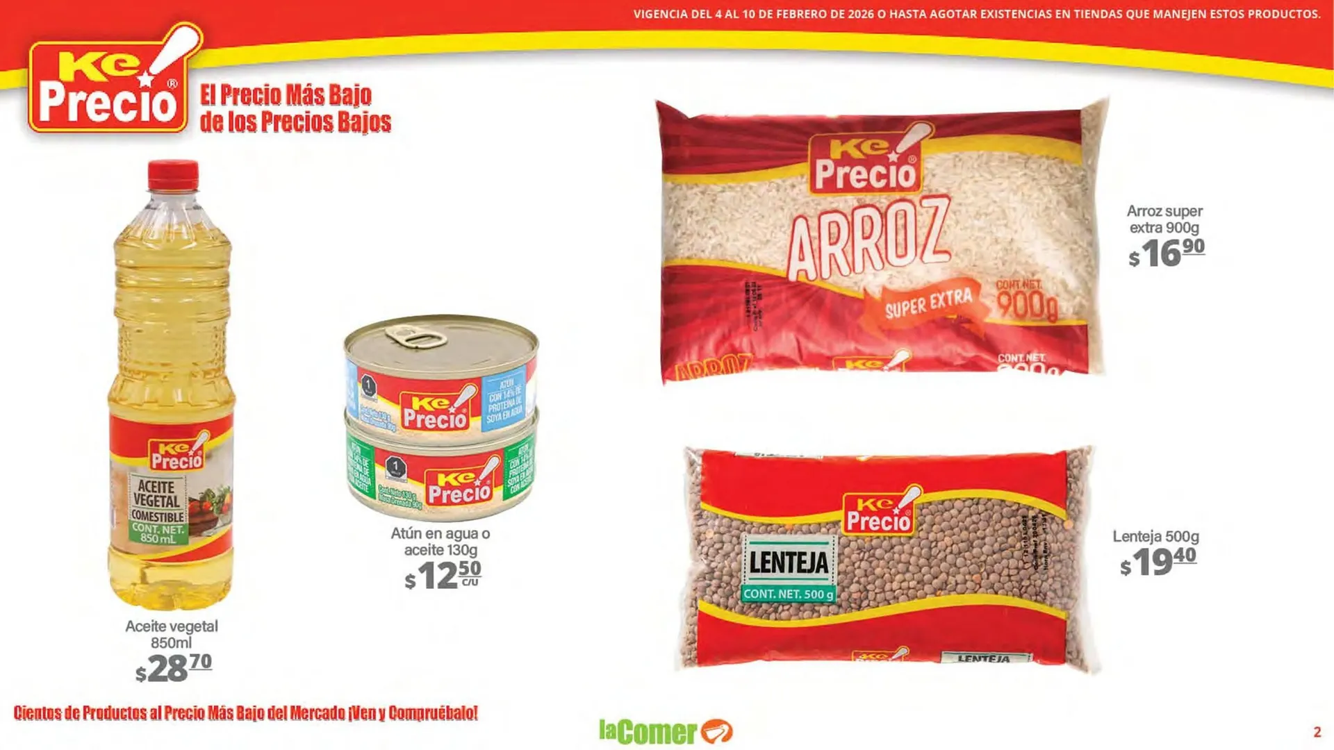 Catálogo de Folleto La Comer 4 de febrero al 10 de febrero 2026 - Pagina 2