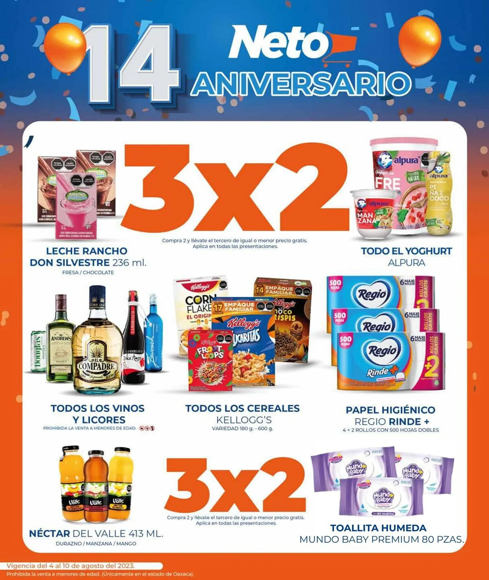 Catálogo de Catálogo Tiendas Neto 7 de agosto al 10 de agosto 2023 - Pagina 1