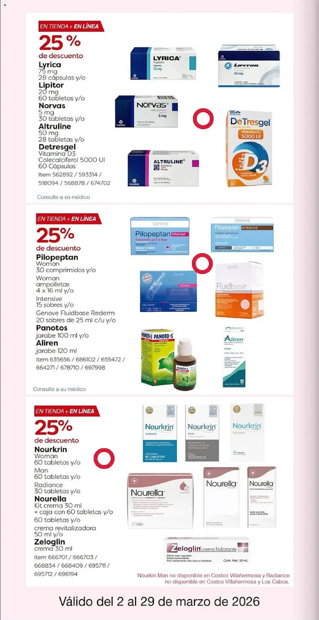 Catálogo de Catálogo Costco 2 de marzo al 29 de marzo 2026 - Pagina 36