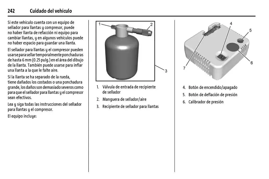 Catálogo de BrightDrop 400 Y BrightDrop 600 Manual del propietario 22 de enero al 31 de diciembre 2025 - Pagina 243
