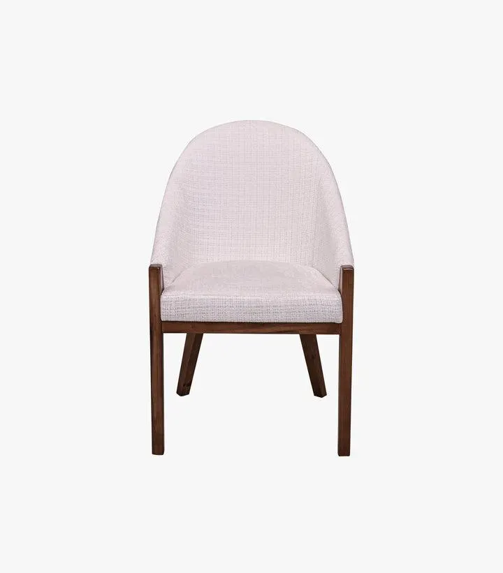 Silla Catar de tela color Gris