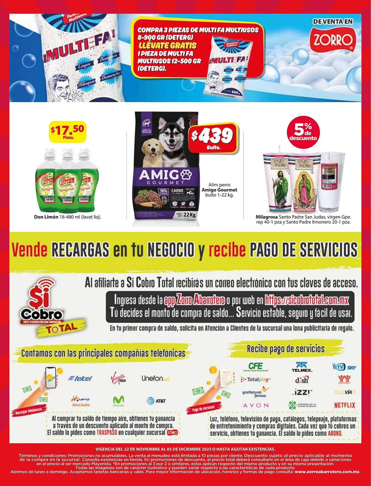 Catálogo de Catálogo Zorro - Buen Fin 23 de noviembre al 5 de diciembre 2023 - Pagina 10