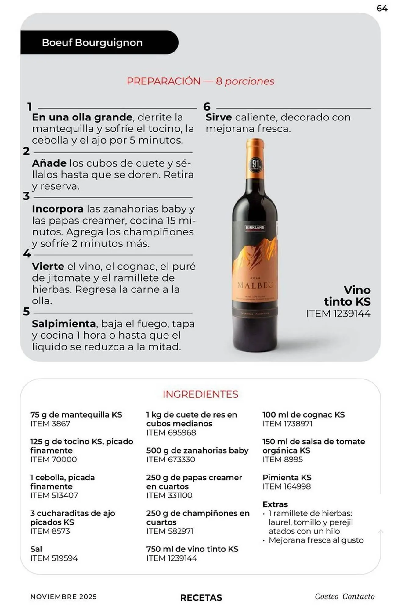 Catálogo de Catálogo Costco 1 de noviembre al 30 de noviembre 2025 - Pagina 64