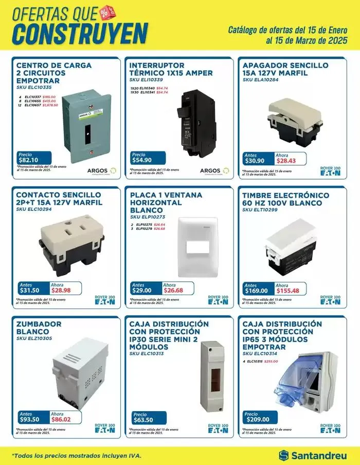 Catálogo de Ofertas que construyen 14 de febrero al 15 de marzo 2025 - Pagina 6