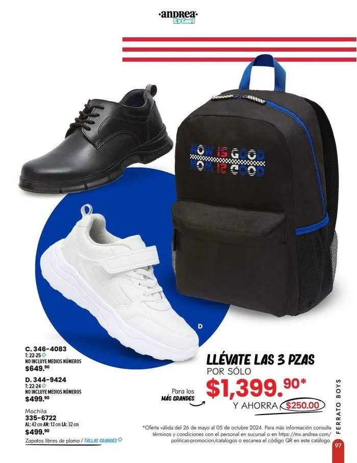 Catálogo de ANDREA Colegial 2024 12 de junio al 30 de septiembre 2024 - Pagina 103