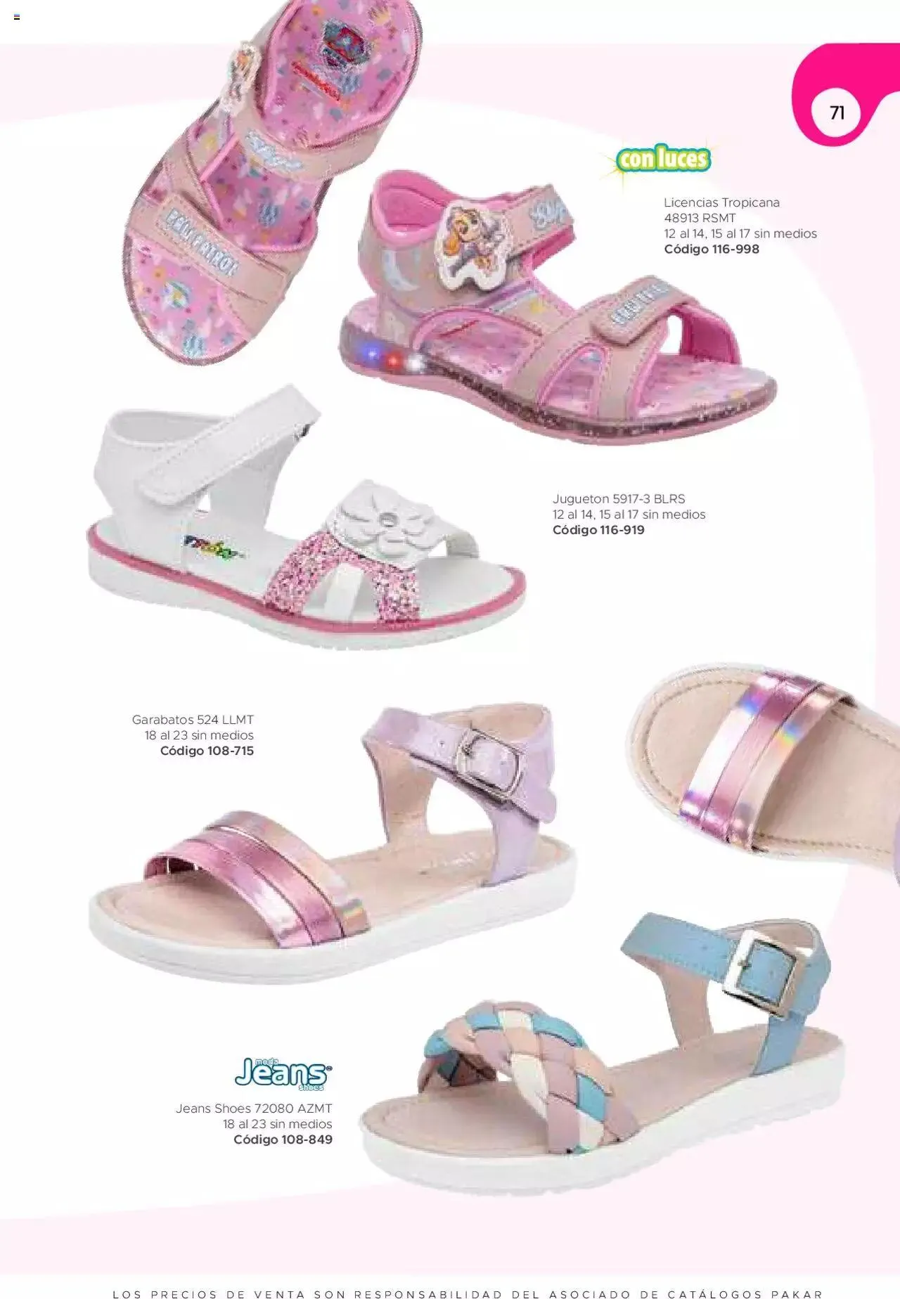 Catálogo de SC Pakar - Nina 27 de enero al 31 de diciembre 2023 - Pagina 71