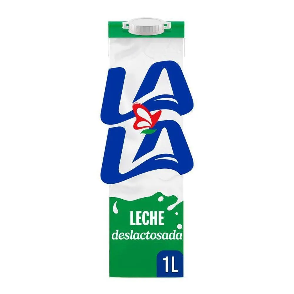Leche Lala Deslactosada Semidescremada 1 lt