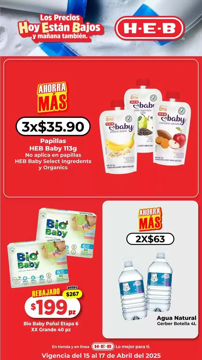 Catálogo de Ofertas HEB 15 de abril al 17 de abril 2025 - Pagina 9