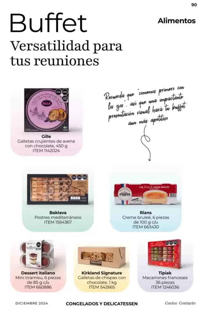 Catálogo de Costco Contacto 10 de diciembre al 31 de diciembre 2024 - Pagina 136