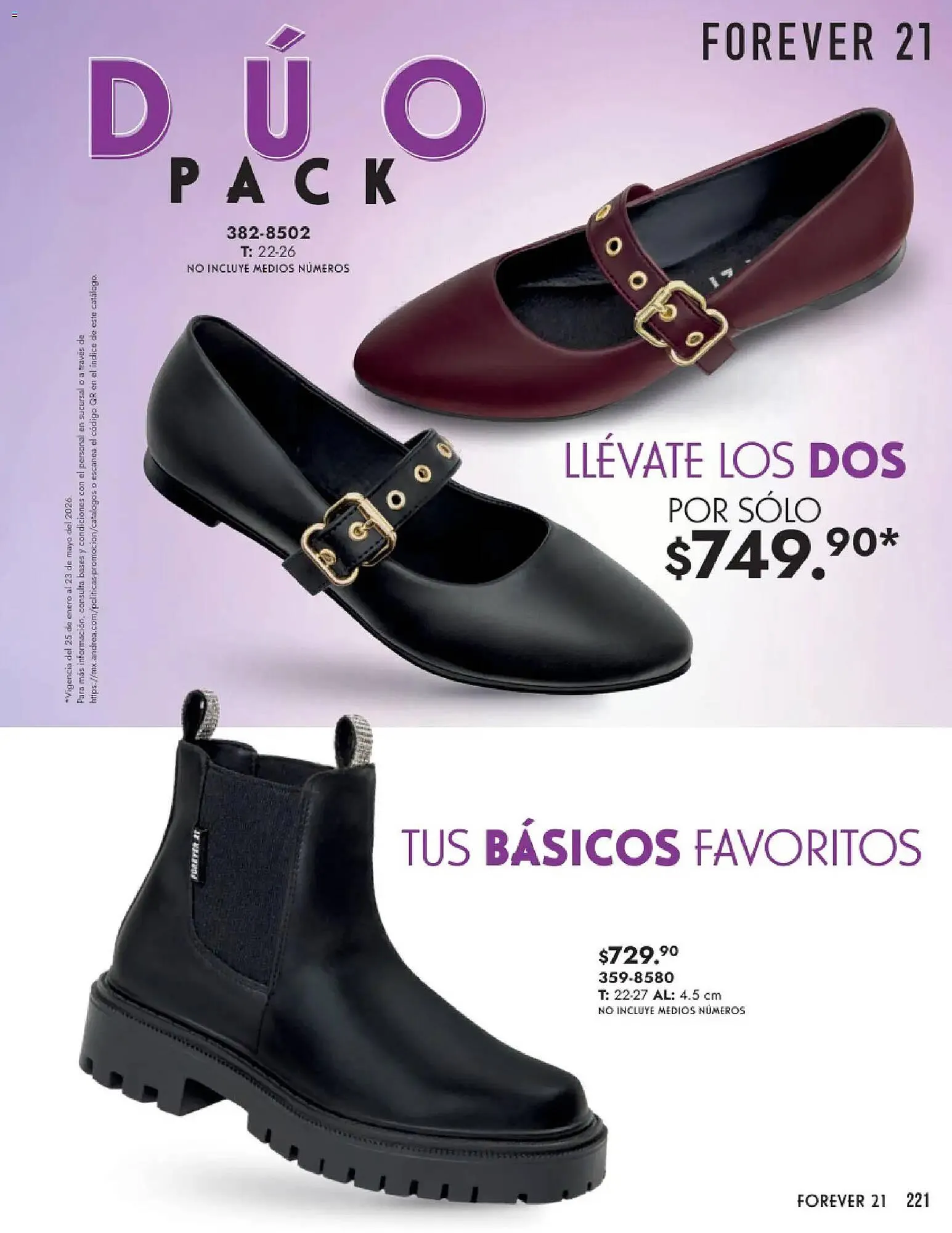 Catálogo de Catálogo Andrea 25 de enero al 24 de mayo 2026 - Pagina 221