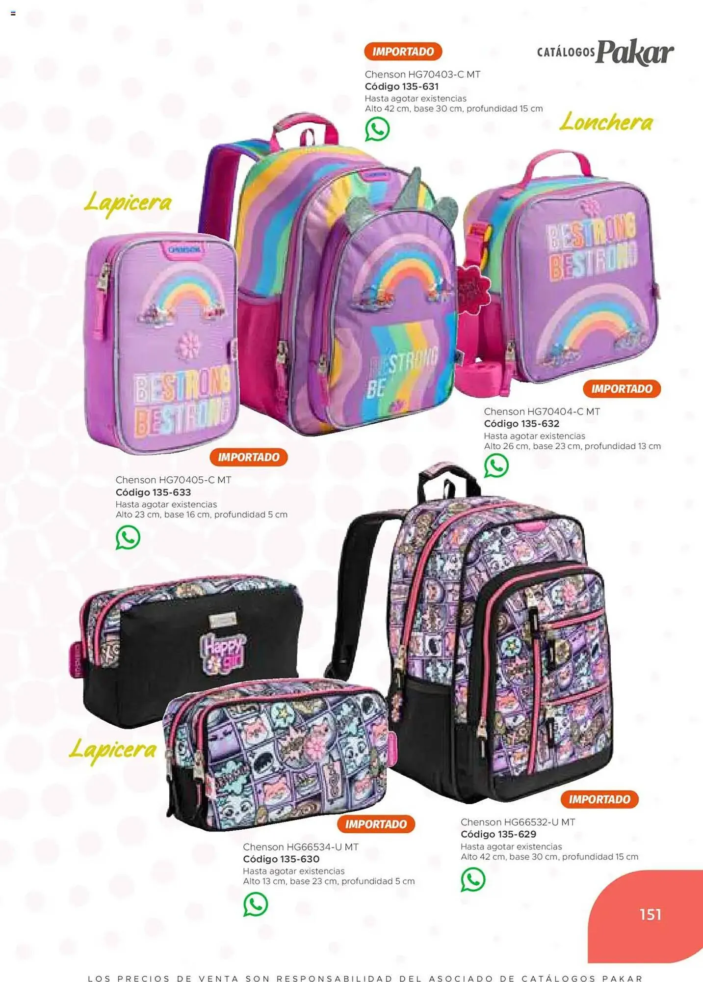 Catálogo de Catálogo SC Pakar 24 de julio al 1 de enero 2026 - Pagina 151