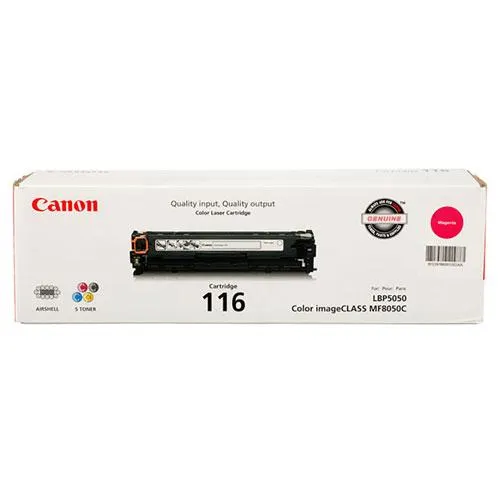 Tóner para impresora Canon 116 para Mf8080Cw magenta