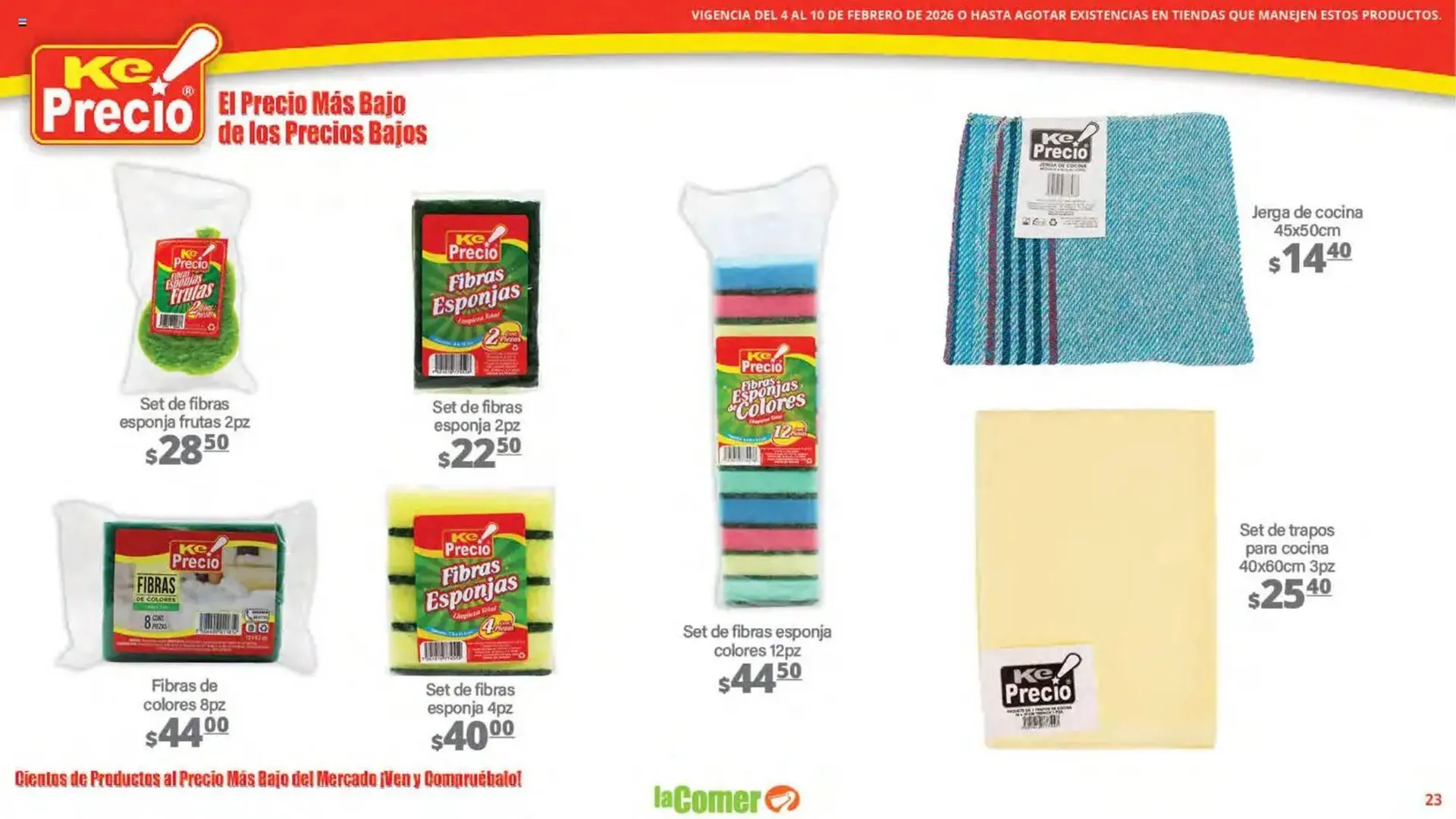 Catálogo de Folleto La Comer 4 de febrero al 10 de febrero 2026 - Pagina 23