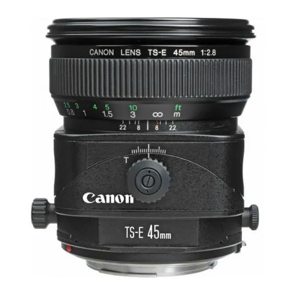 Lente Canon TS-E 45mm F2.8
