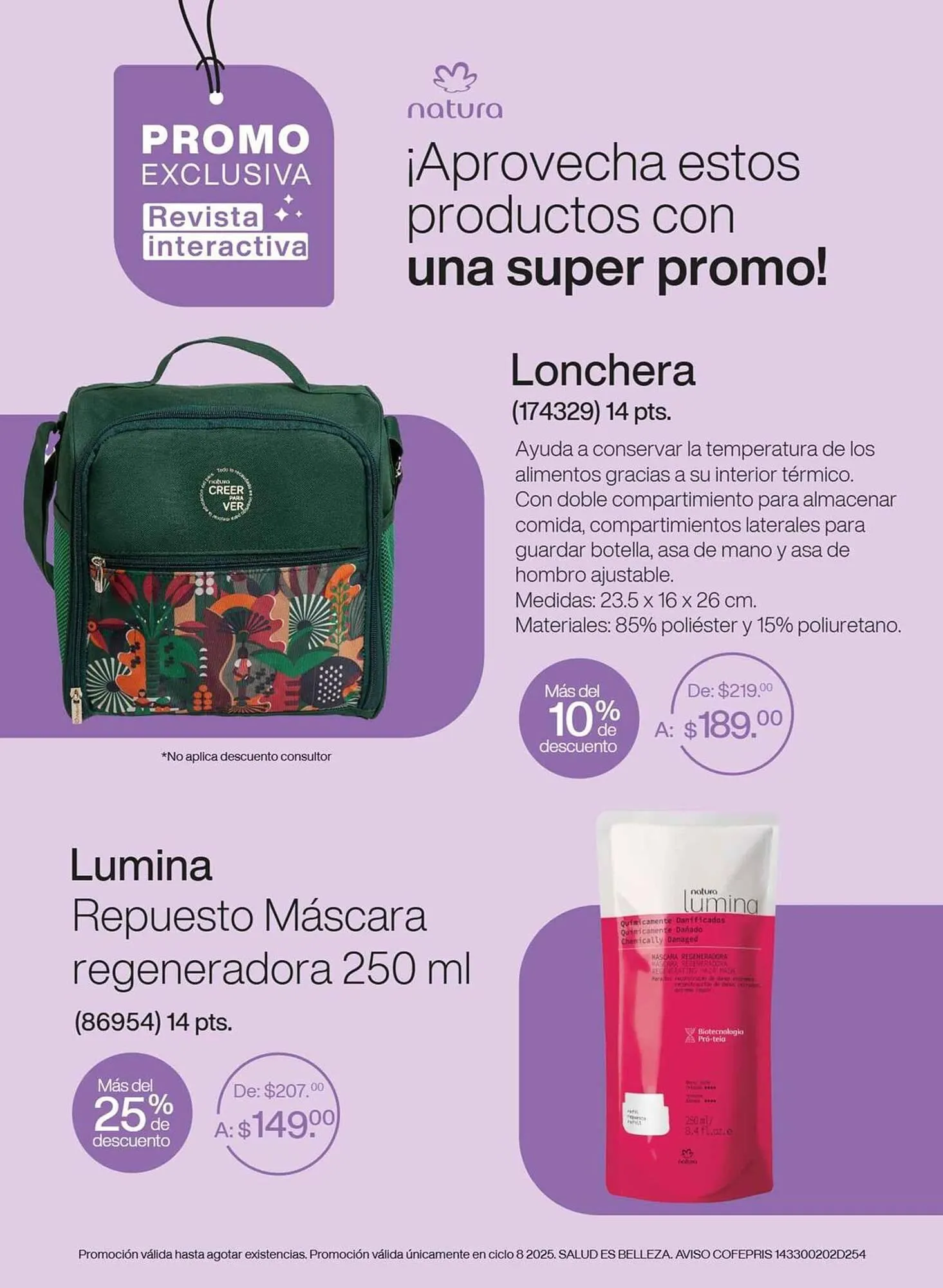 Catálogo de Catálogo Natura 1 de agosto al 31 de agosto 2025 - Pagina 6