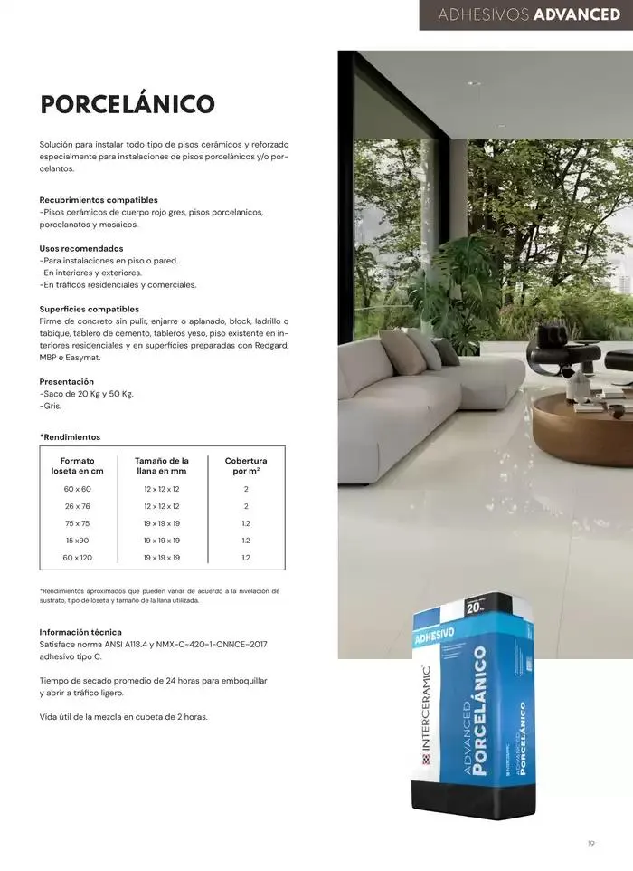 Catálogo de Materiales de instalación 14 de noviembre al 30 de junio 2025 - Pagina 19