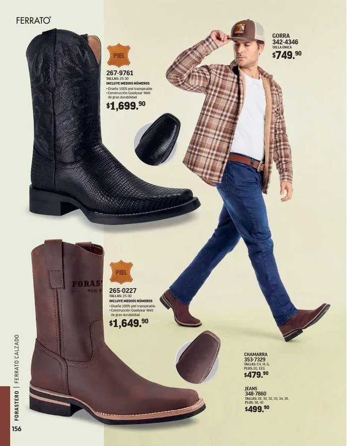 Catálogo de ANDREA - CALZADO CABALLERO 26 de agosto al 25 de enero 2025 - Pagina 62