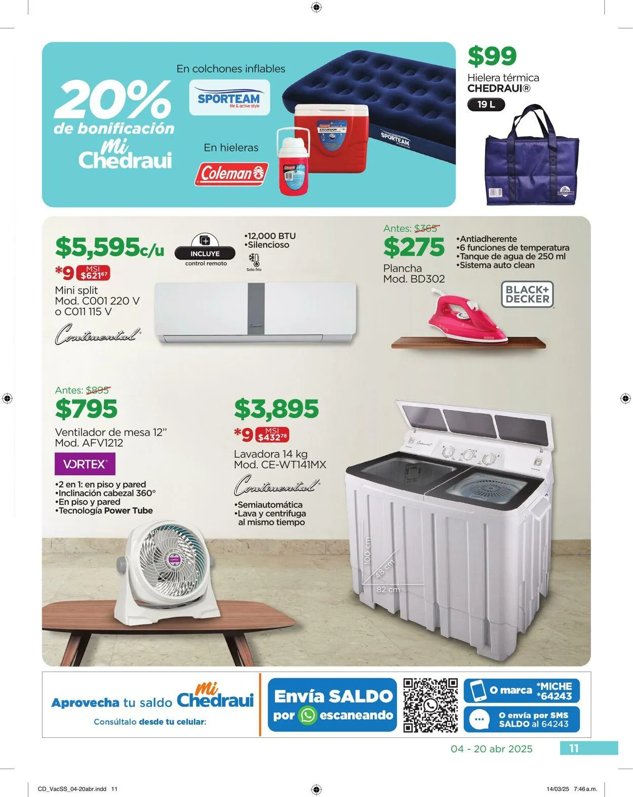 Catálogo de Chedraui Oferta actual 13 de agosto al 27 de agosto 2025 - Pagina 11