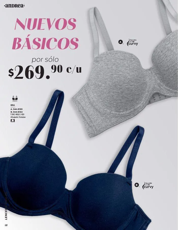 Catálogo de ANDREA - LENCERIA & VESTIR INTERIOR 26 de agosto al 25 de enero 2025 - Pagina 66