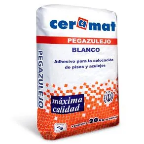 Pegazulejo Blanco 20 Kgs — Ceramat