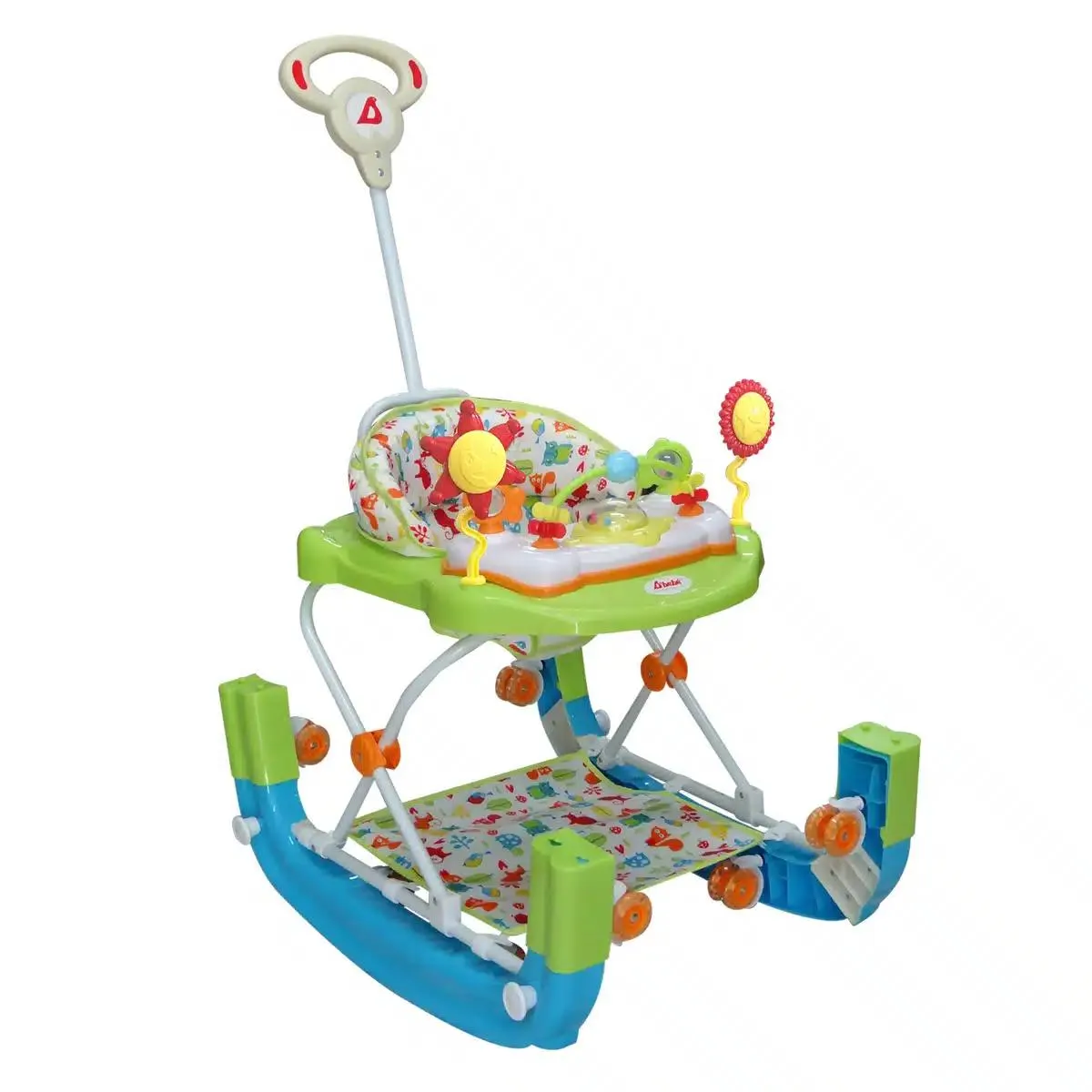 Andadera Mecedora D´bebé Sunshine Naranja