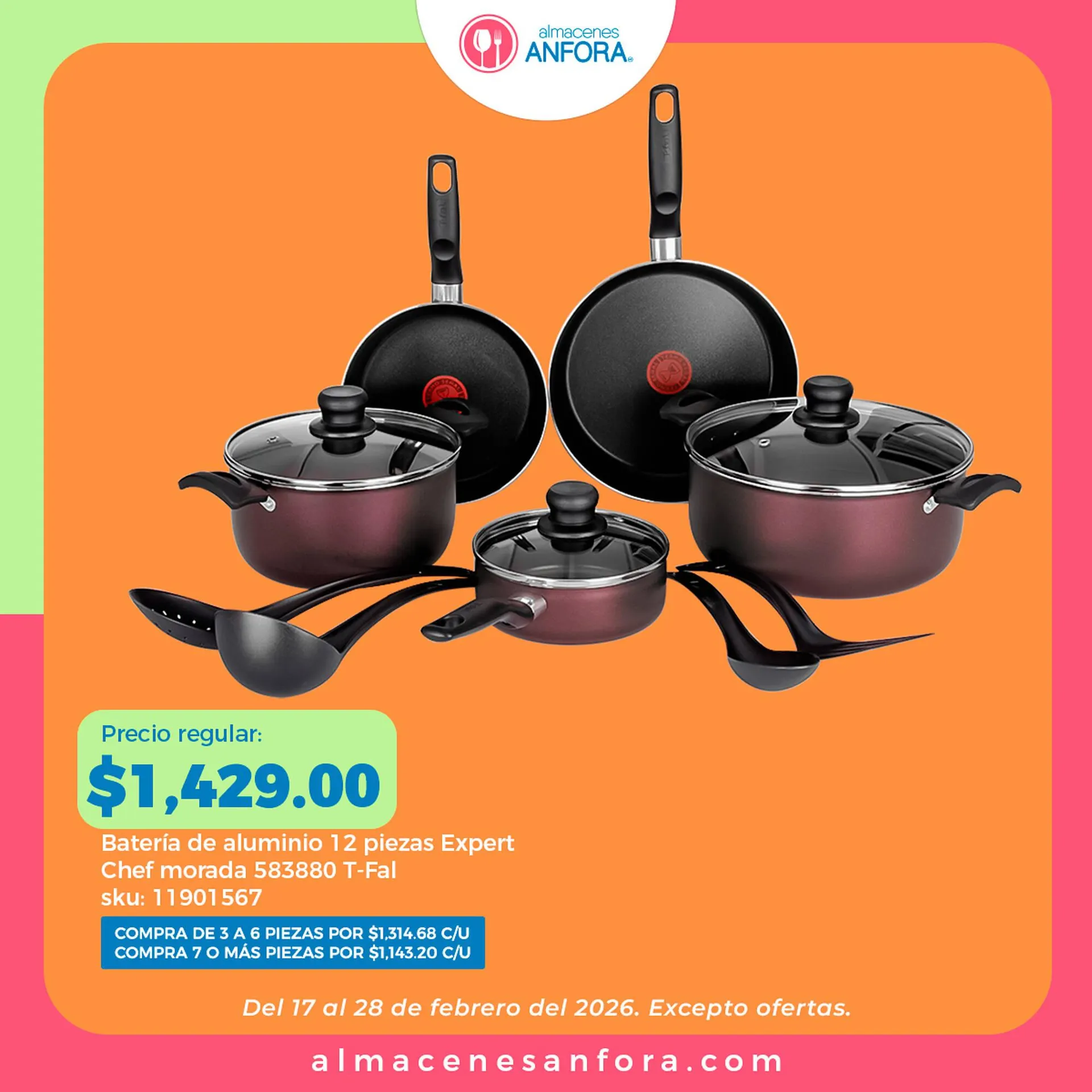 Catálogo de Catálogo Almacenes Anfora 17 de enero al 28 de febrero 2026 - Pagina 1