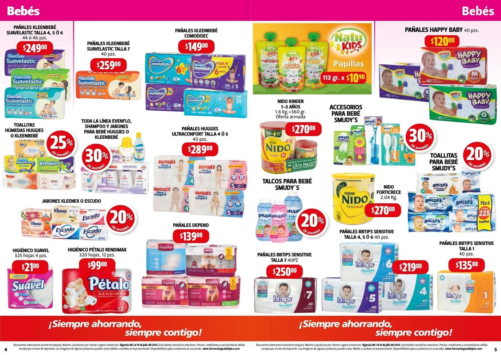 Catálogo de Catálogo Farmacias Guadalajara 1 de julio al 14 de julio 2025 - Pagina 3