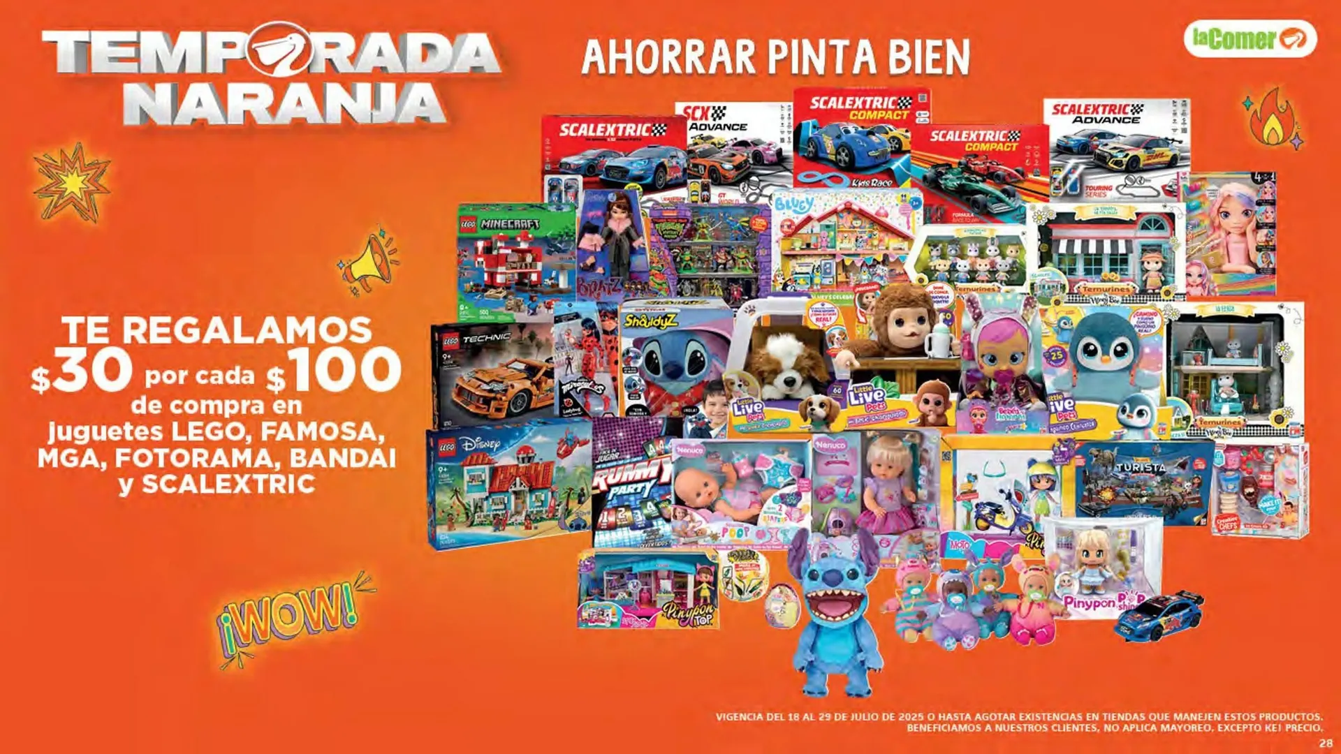 Catálogo de Catálogo La Comer 18 de julio al 29 de julio 2025 - Pagina 28