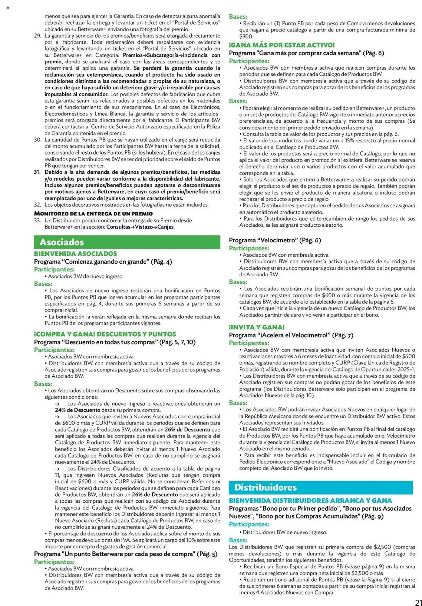 Catálogo de Catálogo BetterWare 1 de enero al 31 de enero 2025 - Pagina 21