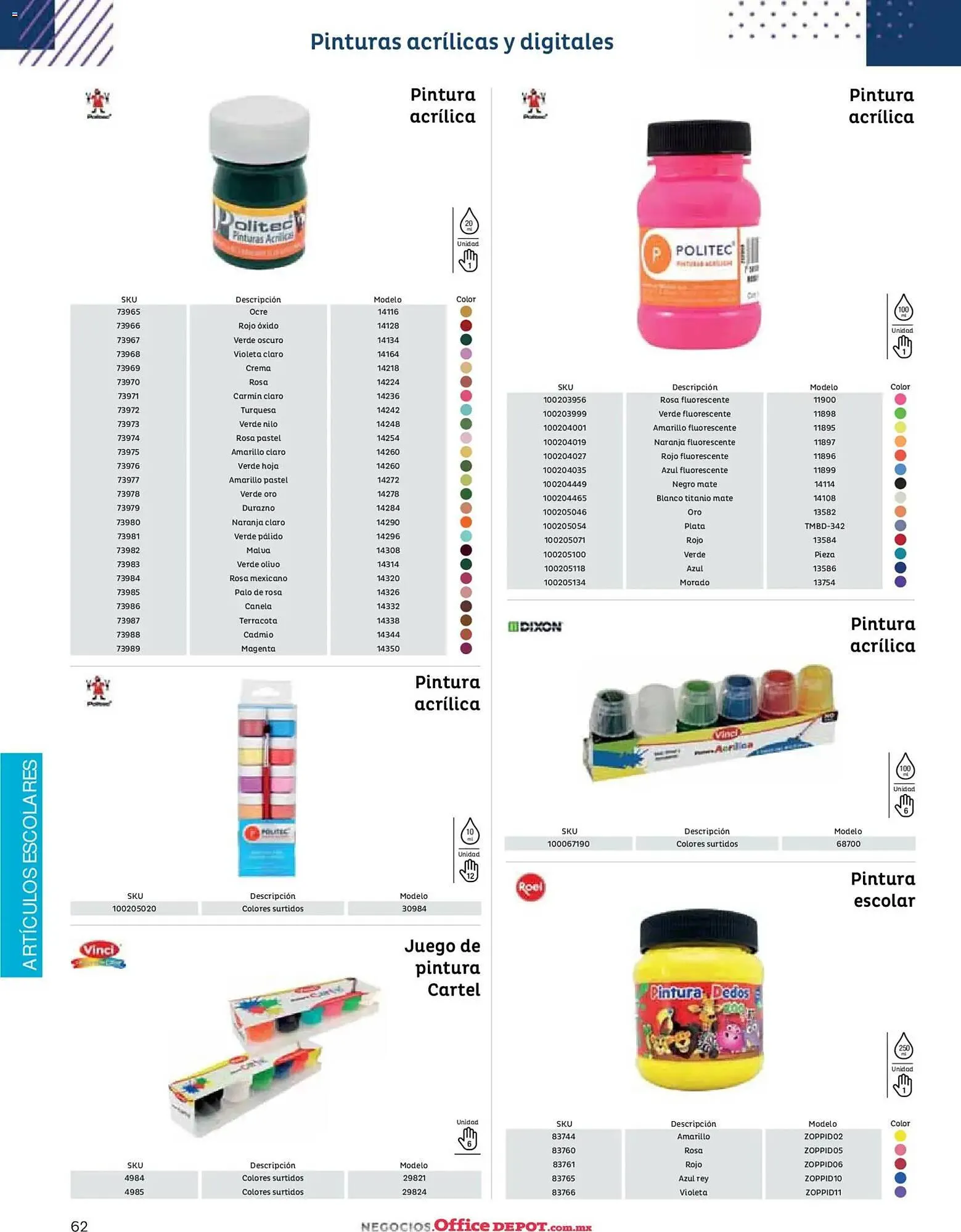 Catálogo de Catálogo Office Depot 12 de enero al 1 de enero 2027 - Pagina 64