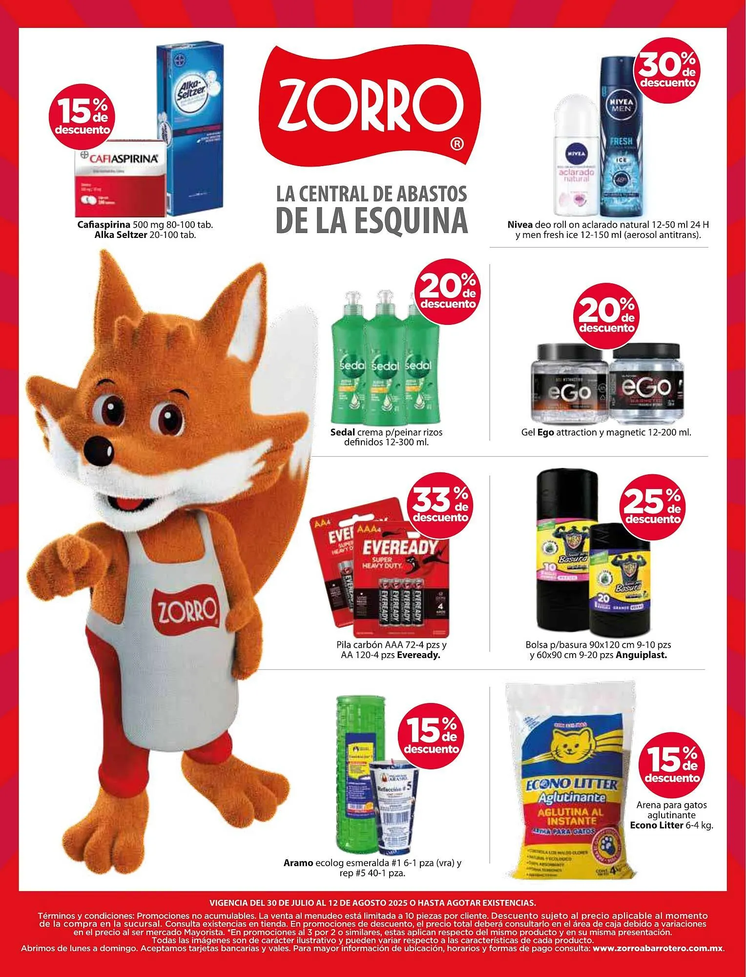 Catálogo de Catálogo Zorro 30 de julio al 12 de agosto 2025 - Pagina 3